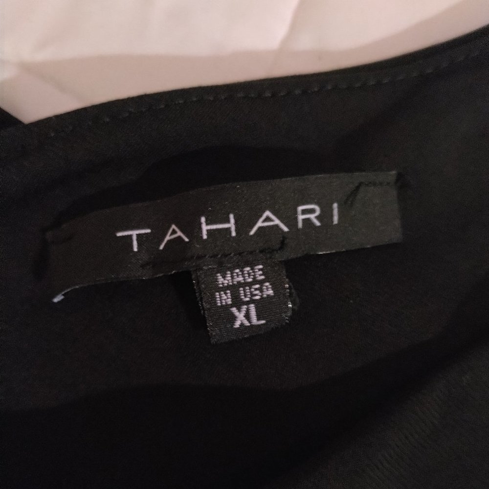 Tahari Black Romper